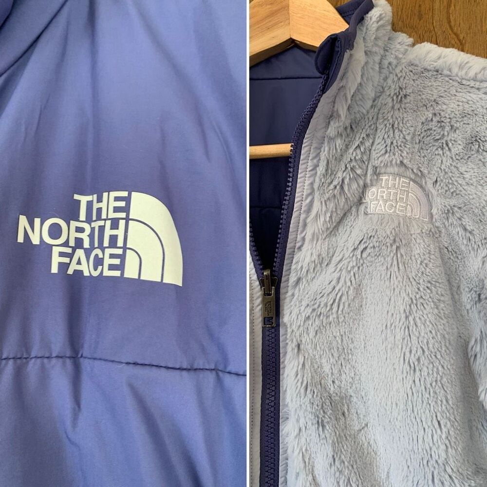 The Northface Reversible Mossbud Insulated Jacket Cave Blue Size M - Picture 11 of 12